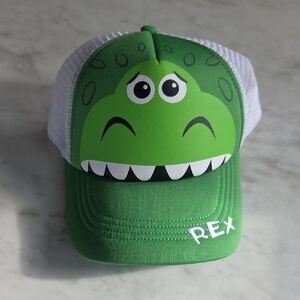Kids Toy Story Rex Green Trucker Hat